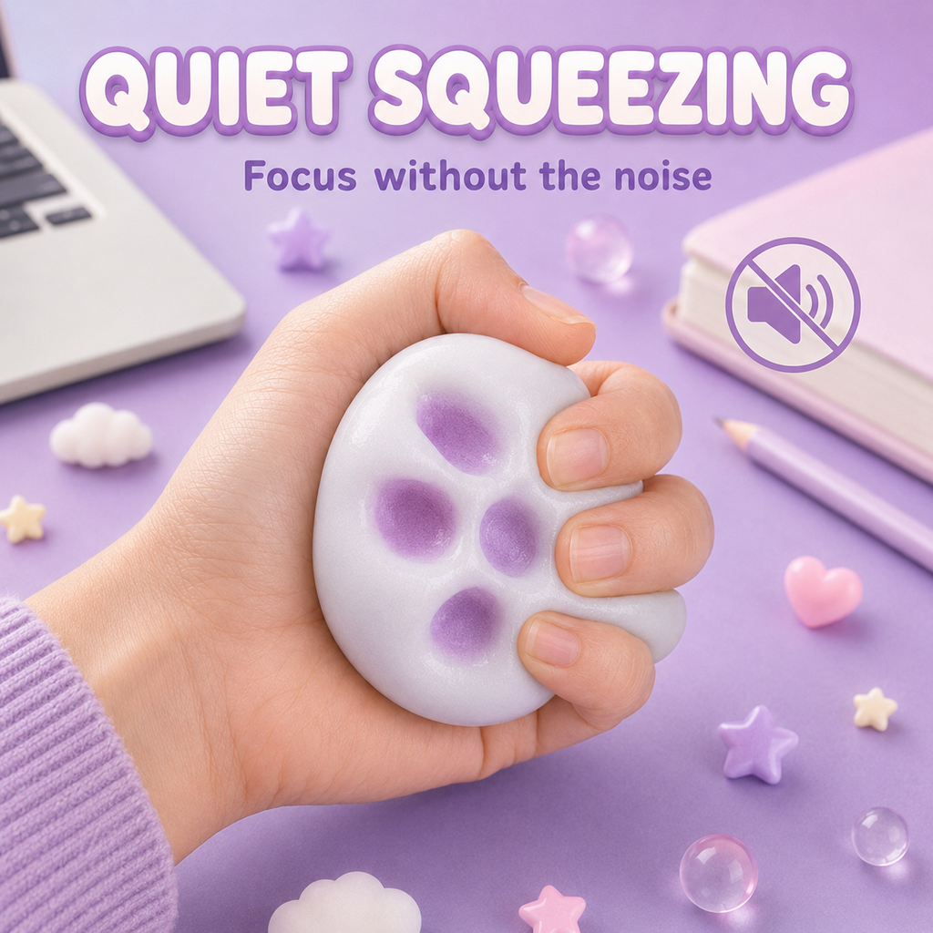 Shapeable Soft Vacuum Squishy Stress Relief Toy