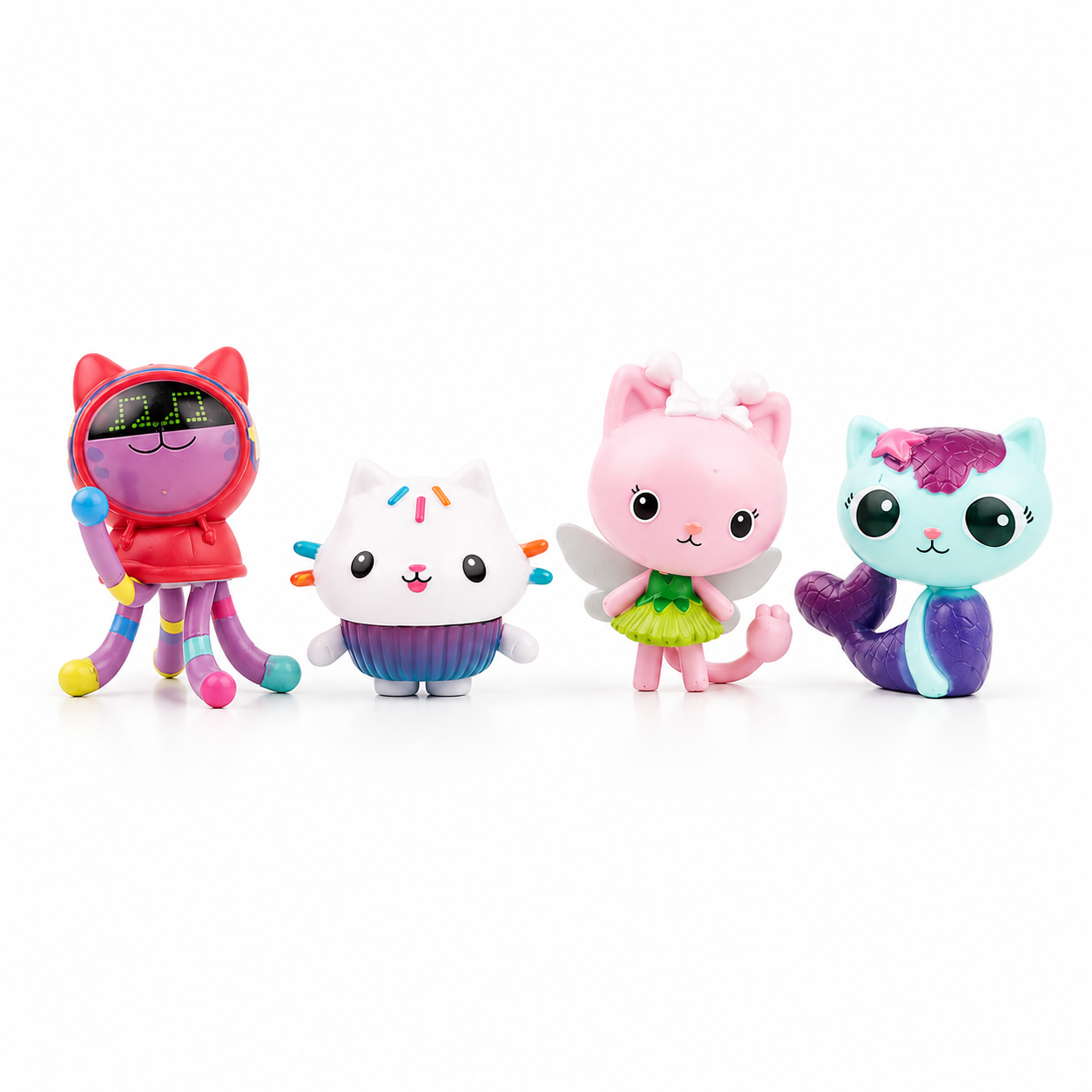 Gabby’s Dollhouse Assorted Cat Mini Figures Playset