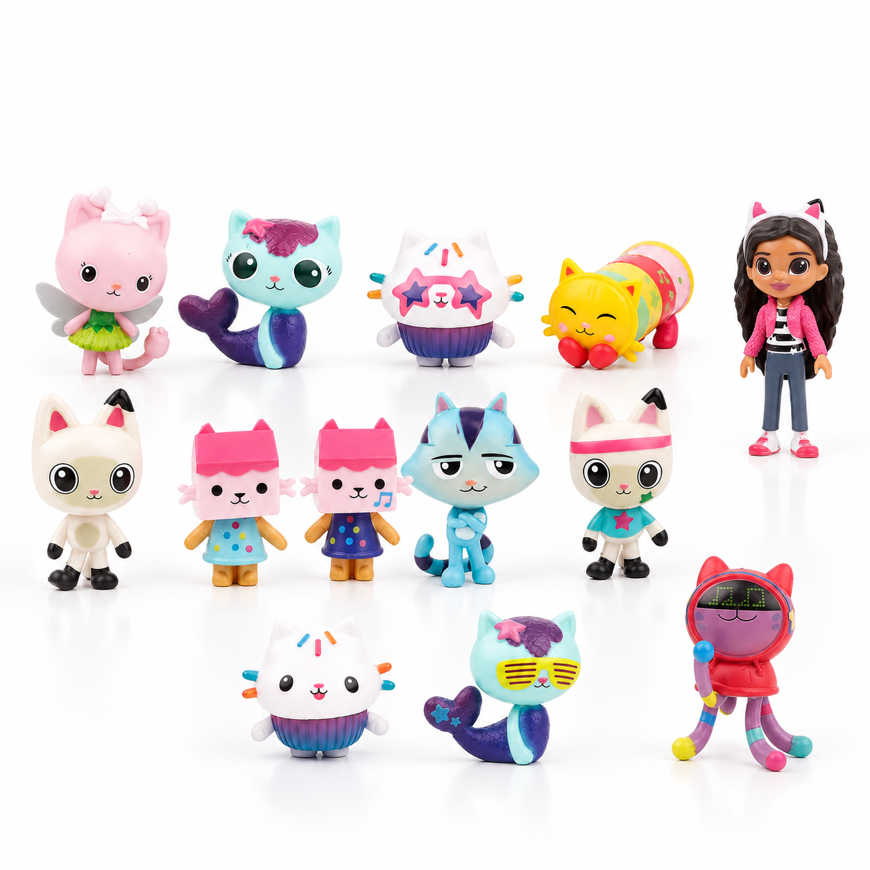 Gabby’s Dollhouse Assorted Cat Mini Figures Playset