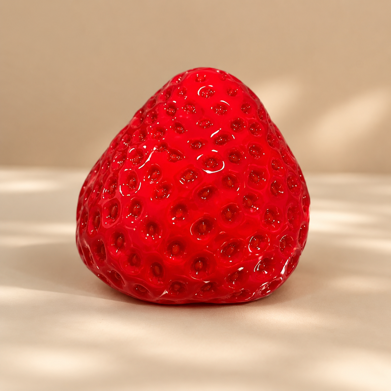 Realistic Strawberry Slow Rebound Squishy Fidget Toy