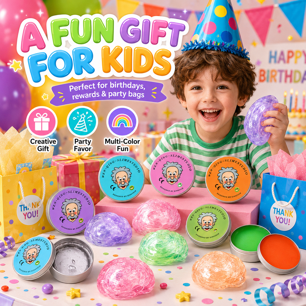Transparent Clear Slime Putty Toy