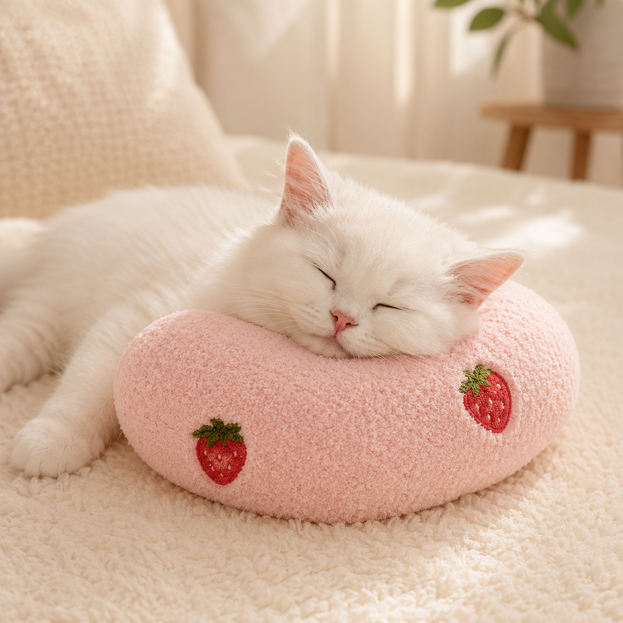Cute Pet U Shape Sleep Pillow