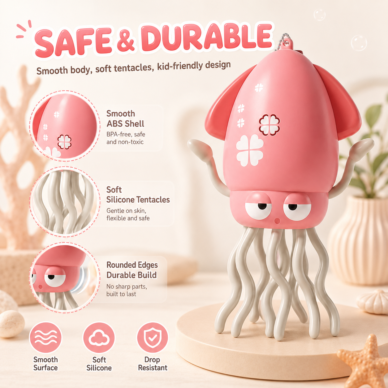 Twist Squid Stress Relief Toy