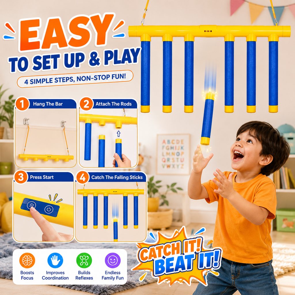 Reflex Challenge Catch Stick Toy