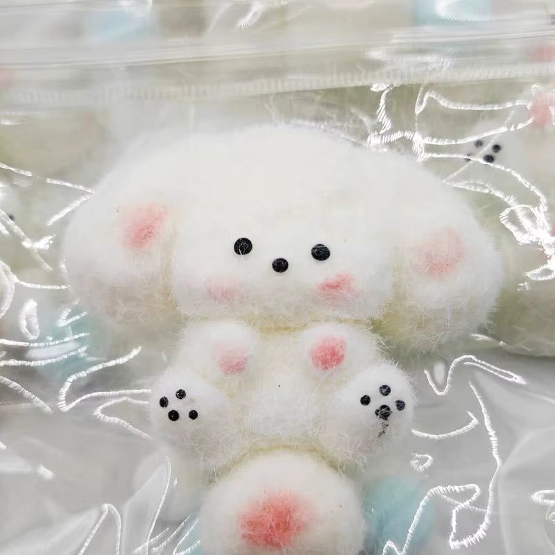 Kawaii Fluffy Animal Slow Rebound Squishy Fidget Toy