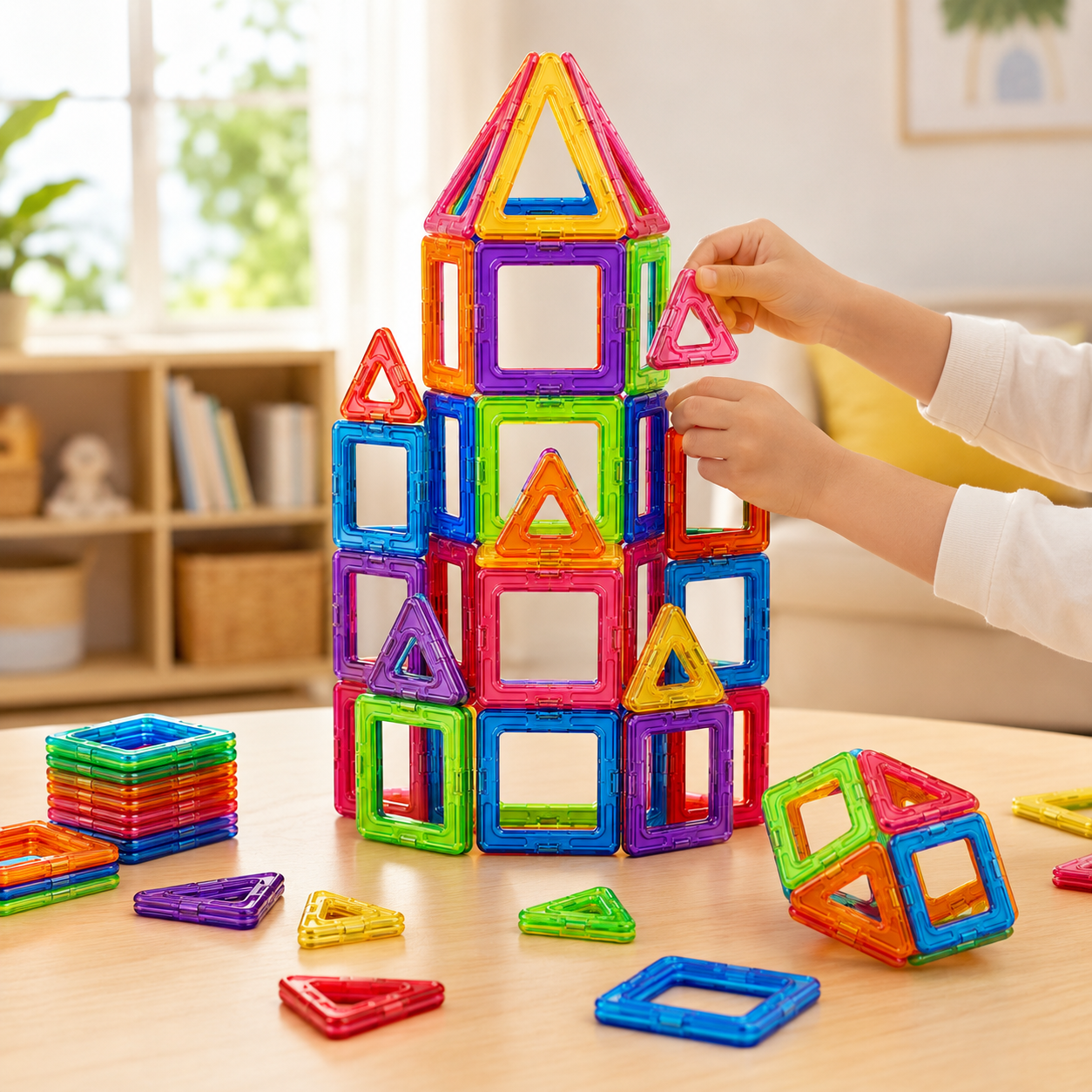 Magnetic Building Blocks