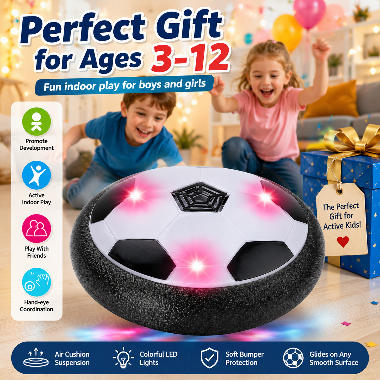 Kids Levitation Air Hover Football