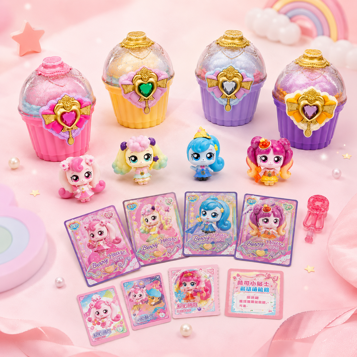 Cupcake Girl Doll Set