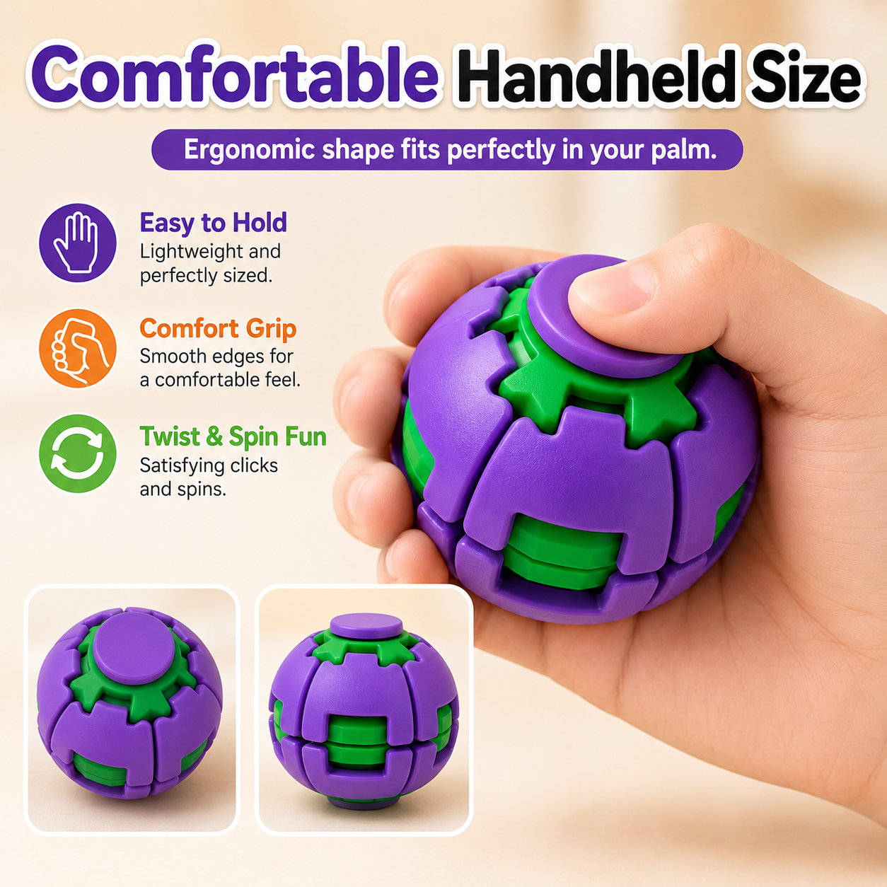 Hand Spinner Stress Relief Ball