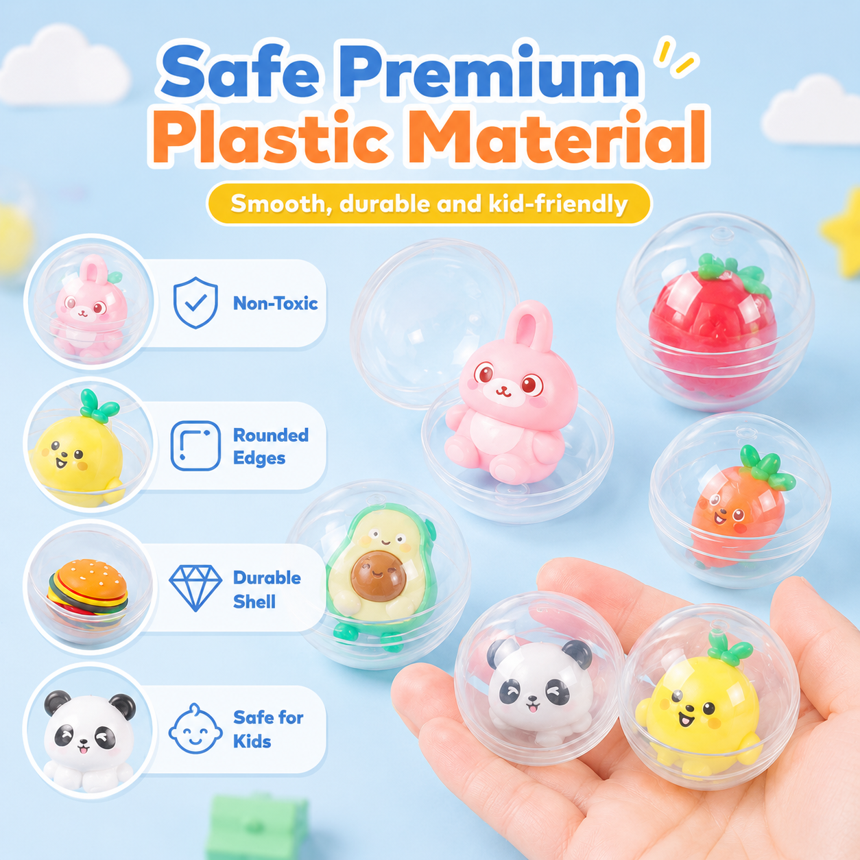 Cute Mini Figure Gashapon Balls