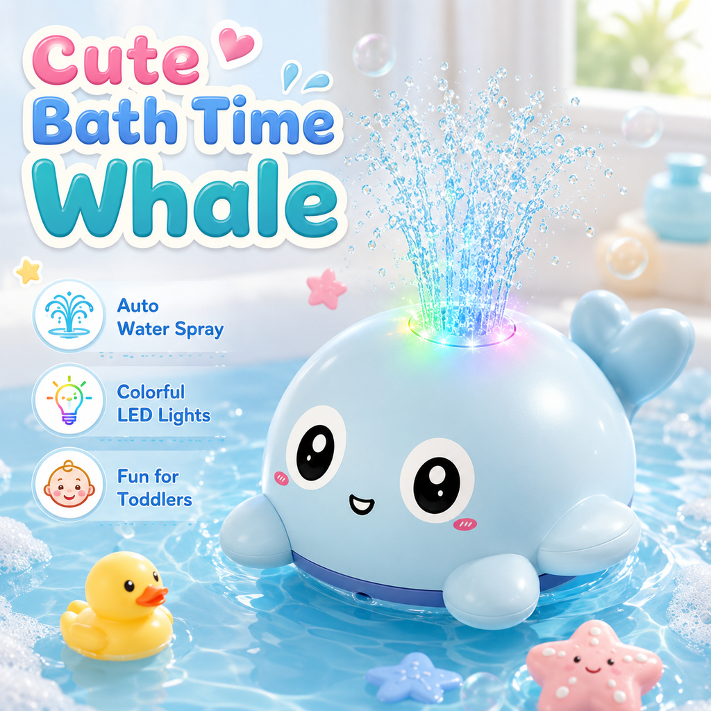 Light Up Baby Bathtub Toy