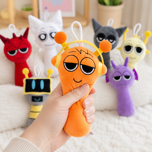 8 Styles Sprunki Game Character Plush Toy Set