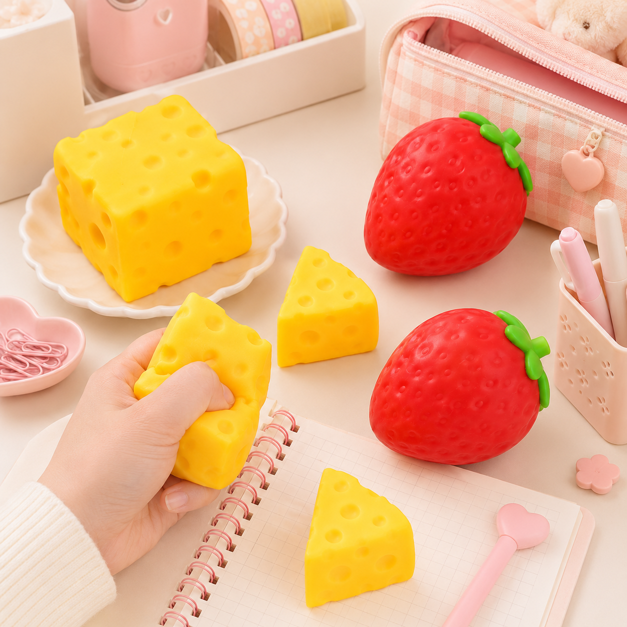 Simulation Food Squishy Stress Relief Fidget Toy