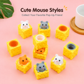 Squishy Cheese Mouse Toy, Pop Up Design for Instant Stress Relief