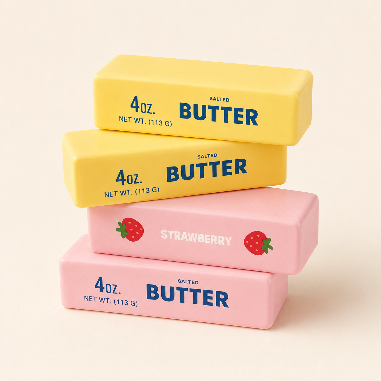 Realistic Butter Slow Rebound Squeeze Toy