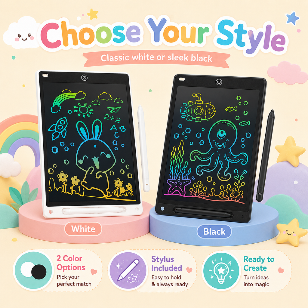 Kids Colorful Drawing Board