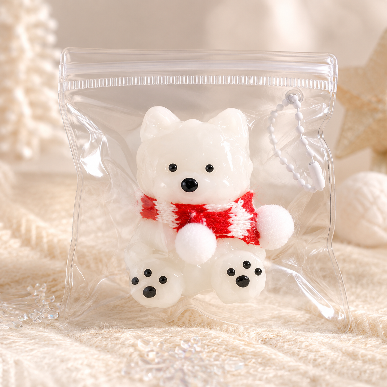 Scarf Bear Squishy Toy