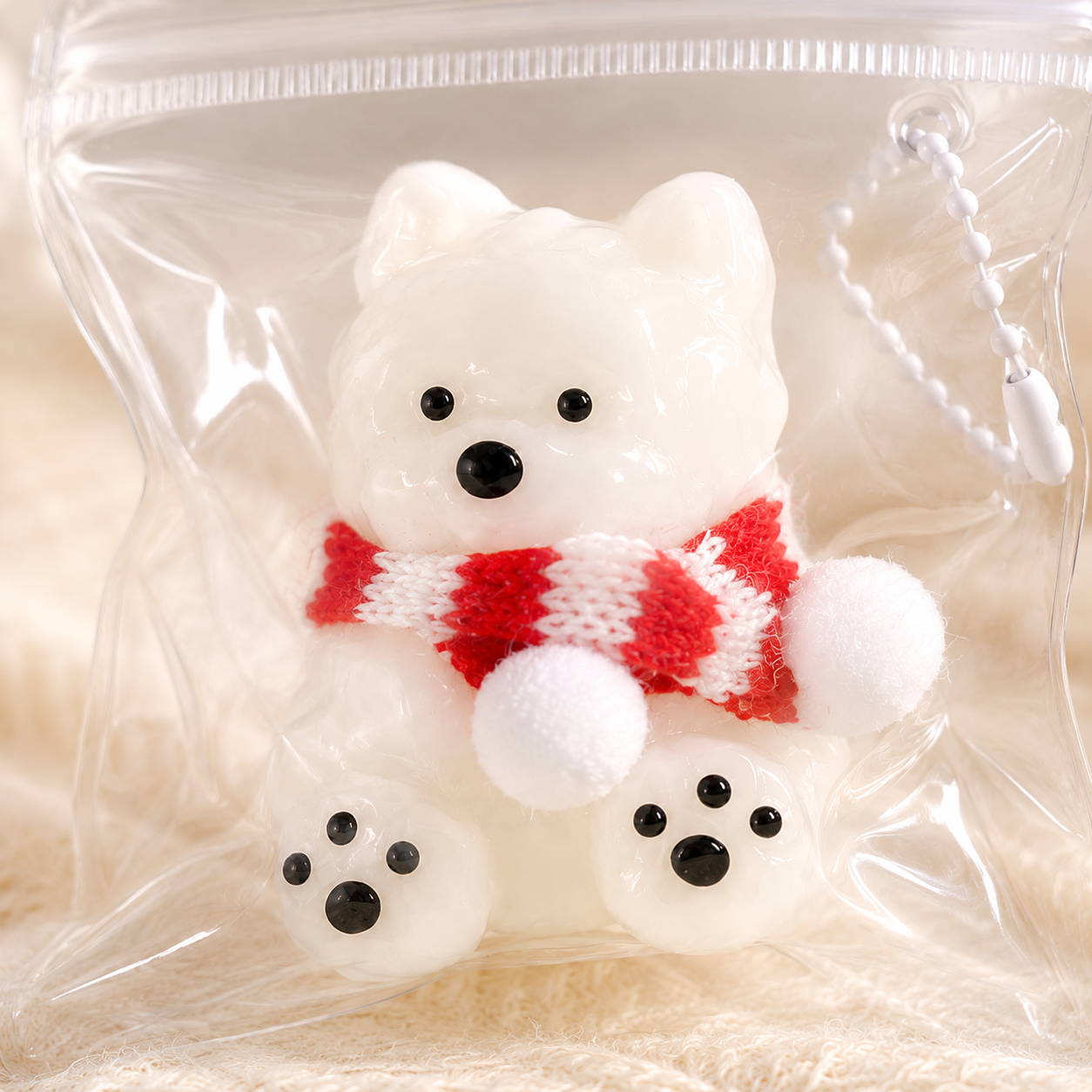 Scarf Bear Squishy Toy
