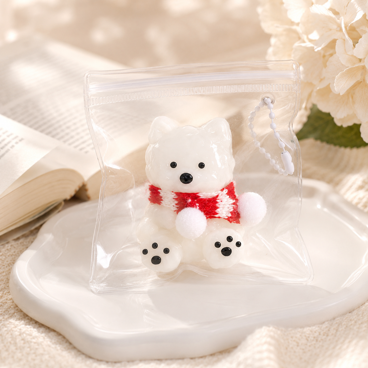 Scarf Bear Squishy Toy