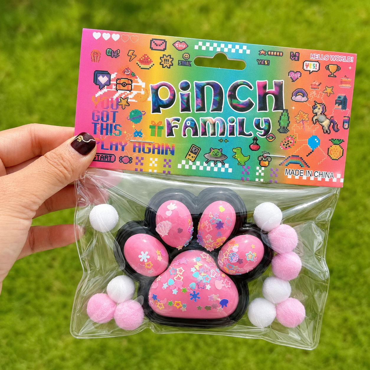 Cat Paw Squishy Toy