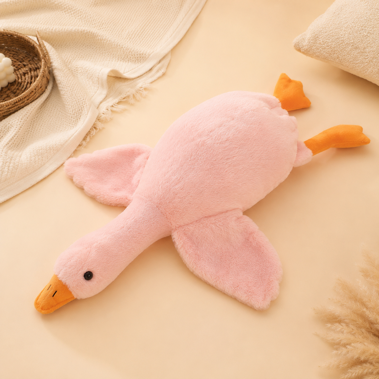 Multi-color Goose Plush Hug Pillow