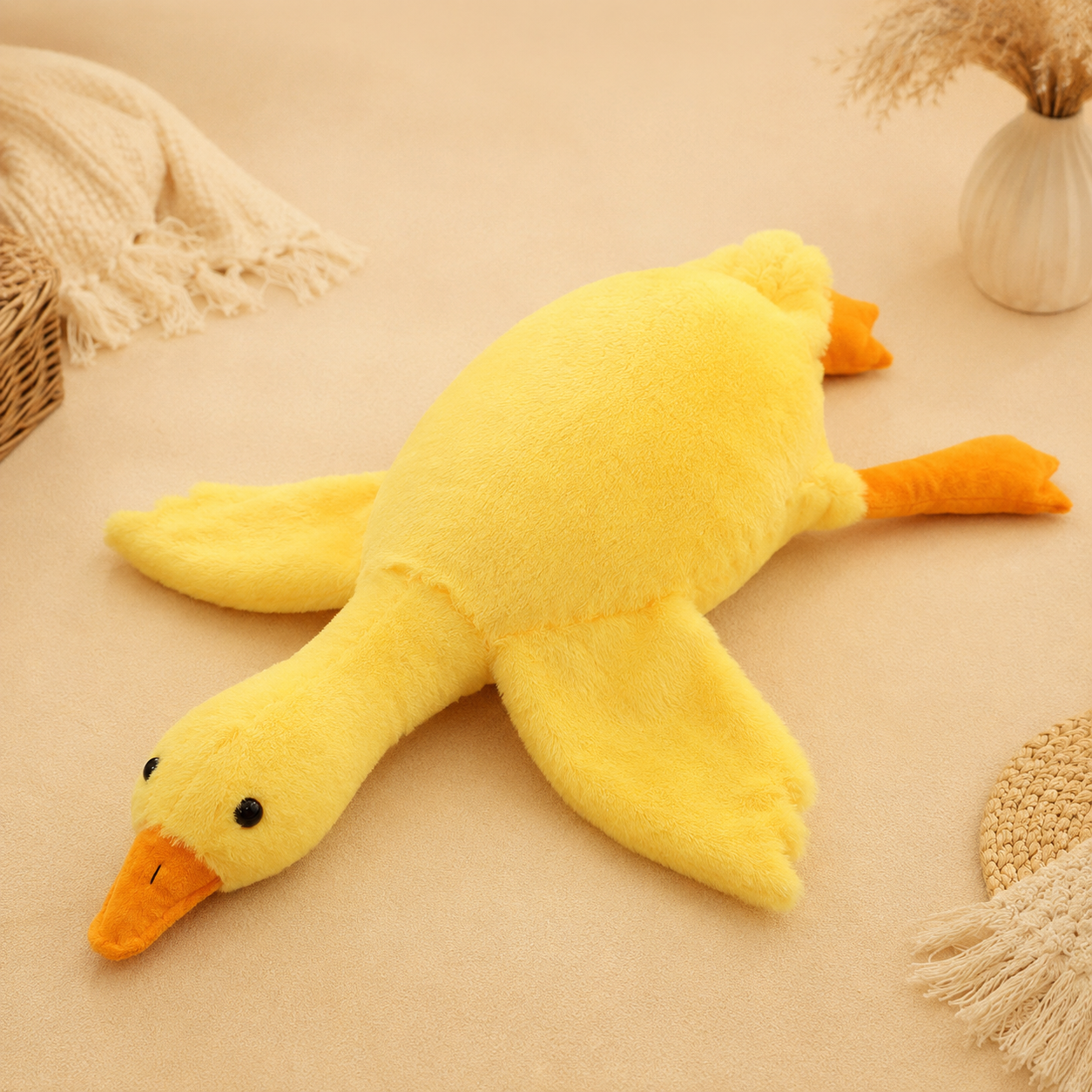 Multi-color Goose Plush Hug Pillow