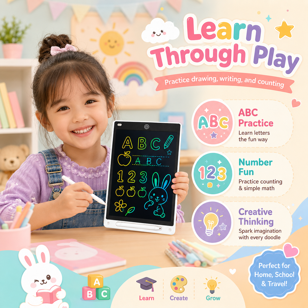 Kids Colorful Drawing Board