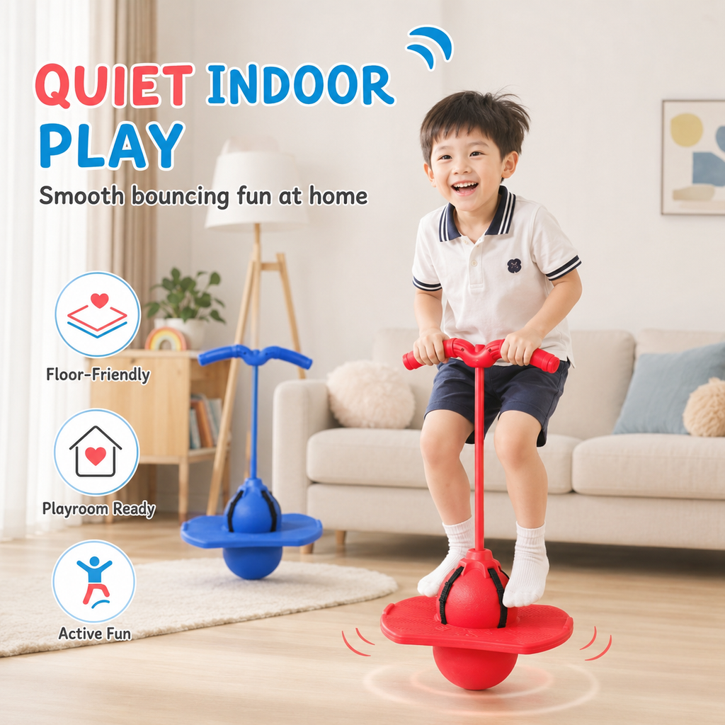 Pogo Jump Ball Kids Balance Exercise Toy