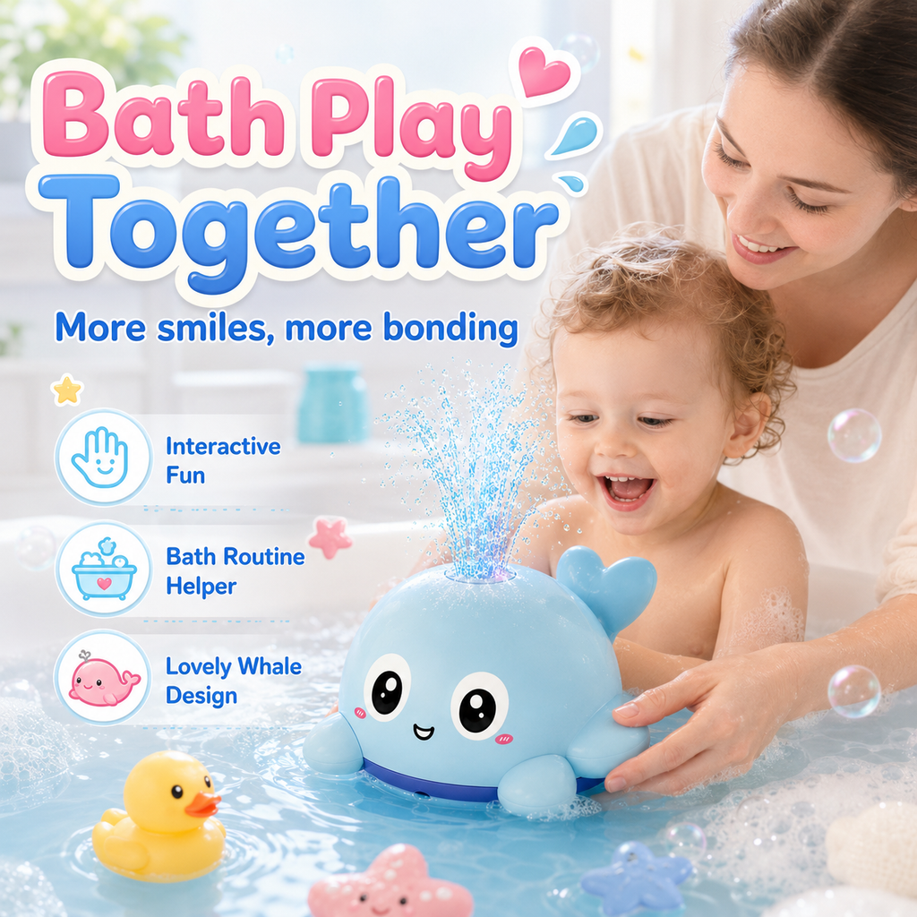 Light Up Baby Bathtub Toy