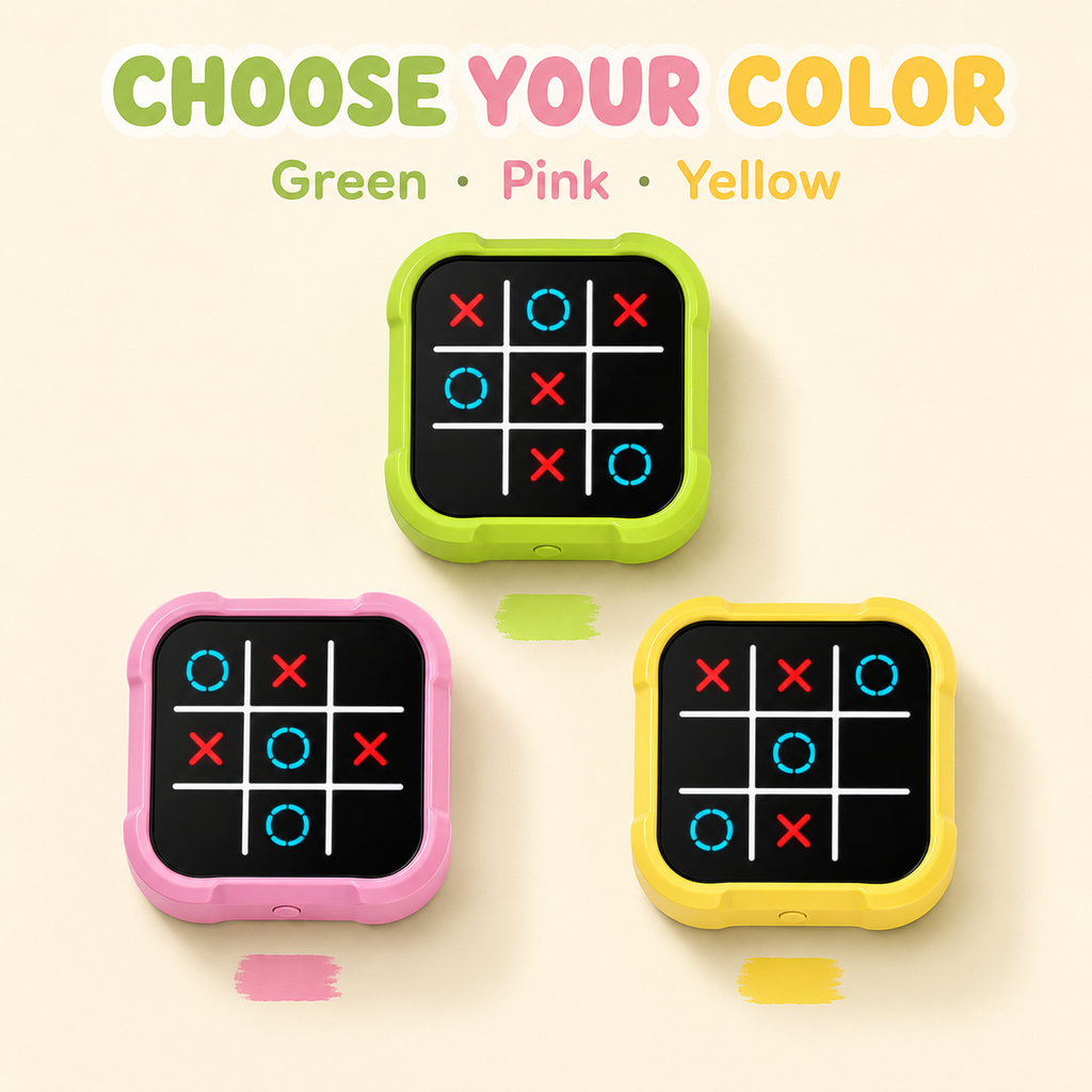 4 IN 1 Electronic Smart Tic Tac Toe Puzzle Game Toy