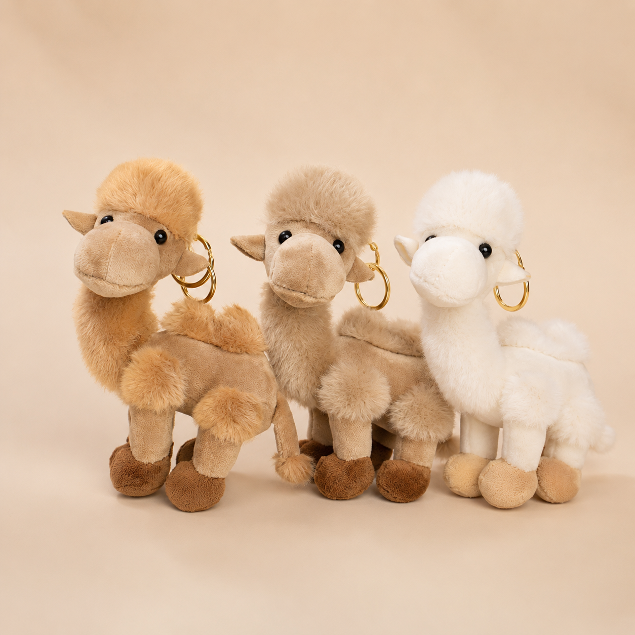 Plush Camel Key Chain Pendant