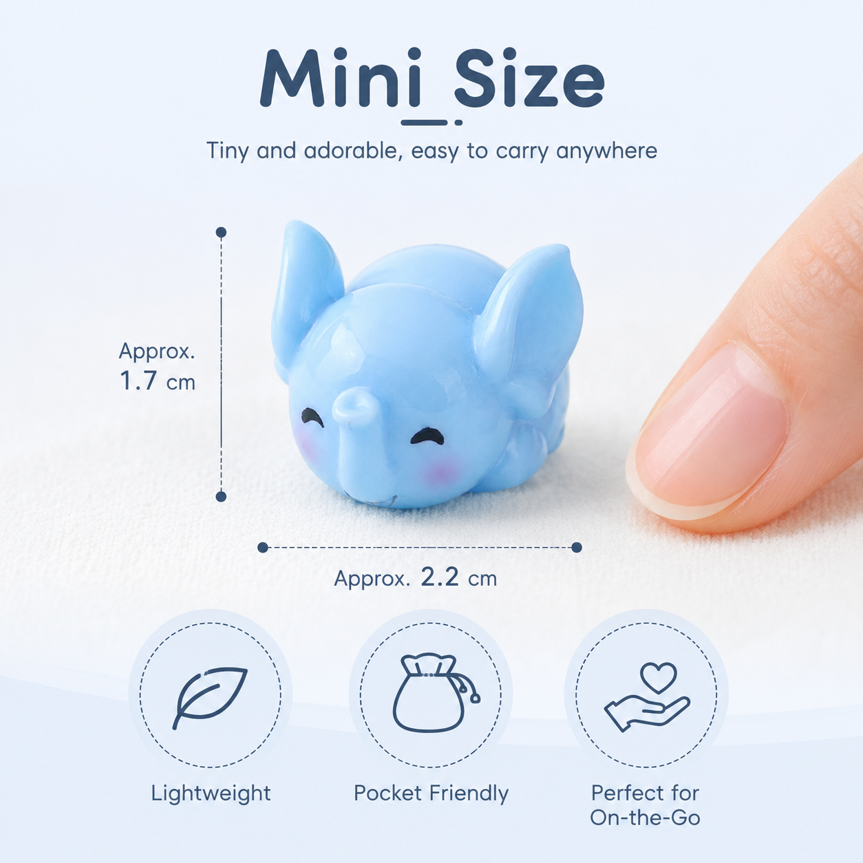 Transparent Animal Squishy Fidget Ornament