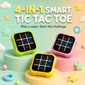 4 IN 1 Electronic Smart Tic Tac Toe Puzzle Game Toy