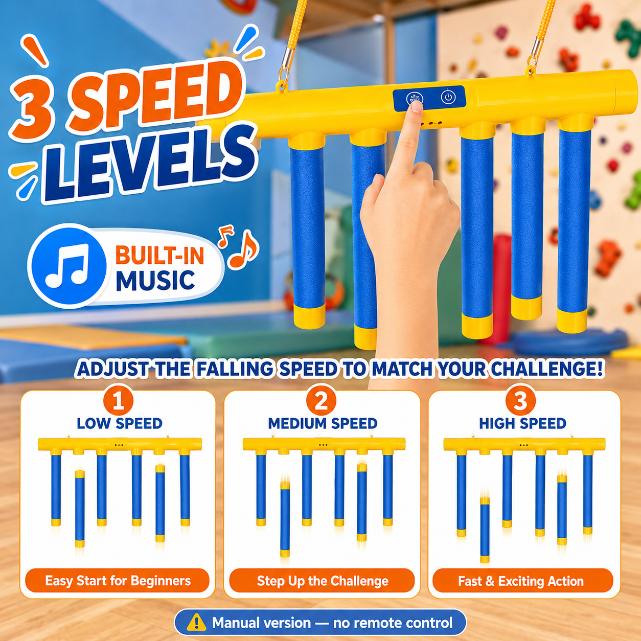 Reflex Challenge Catch Stick Toy