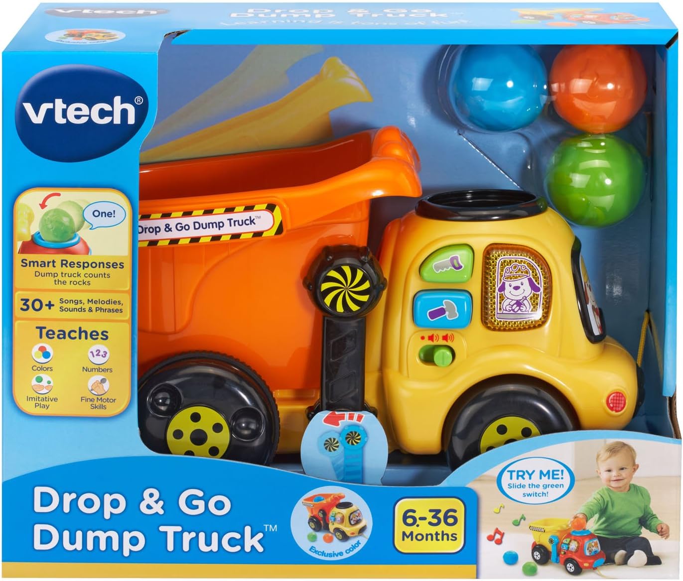 Toddler Educational Dump Truck Toy