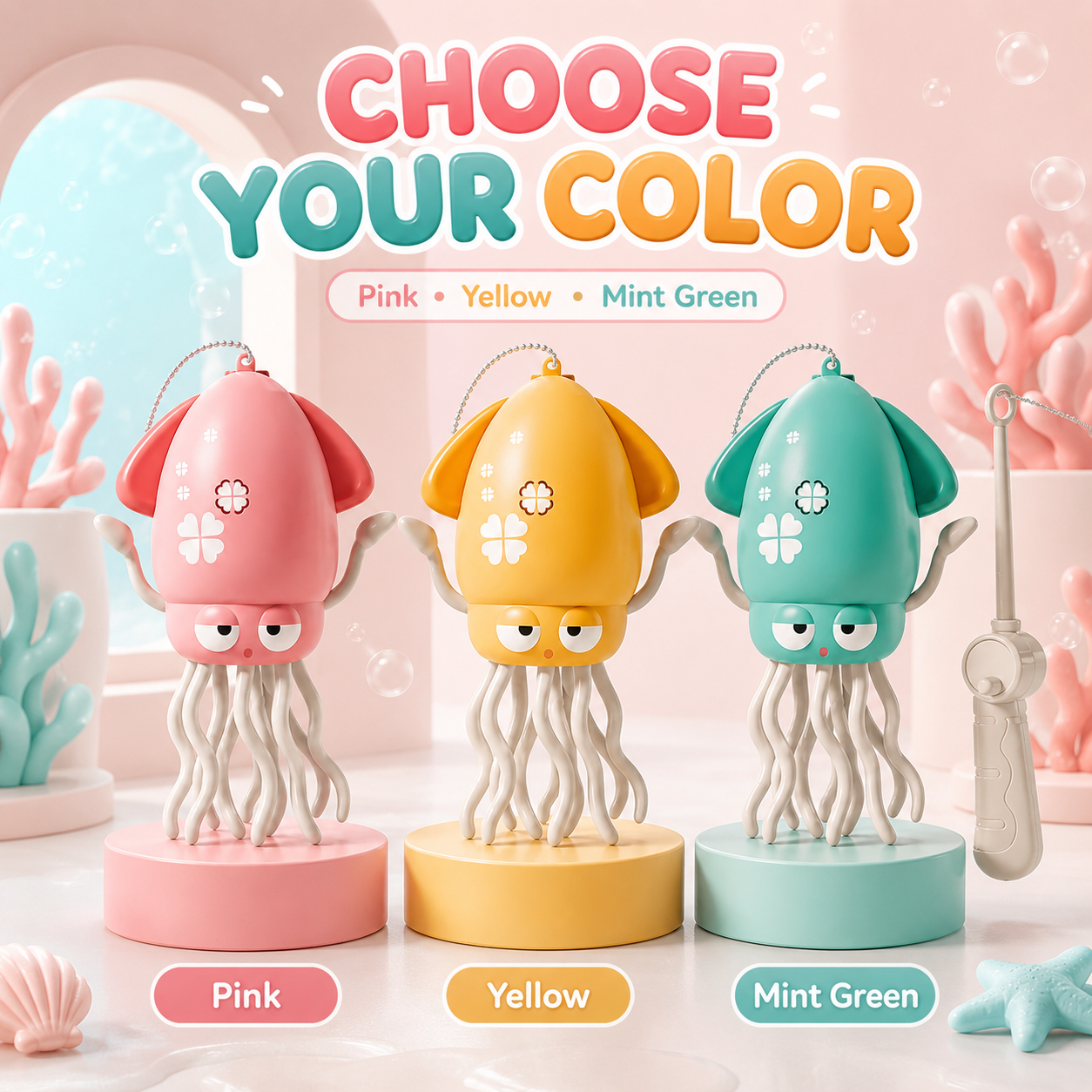Twist Squid Stress Relief Toy