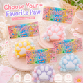 Fluffy Cloud Cat Paw Squishy Toy