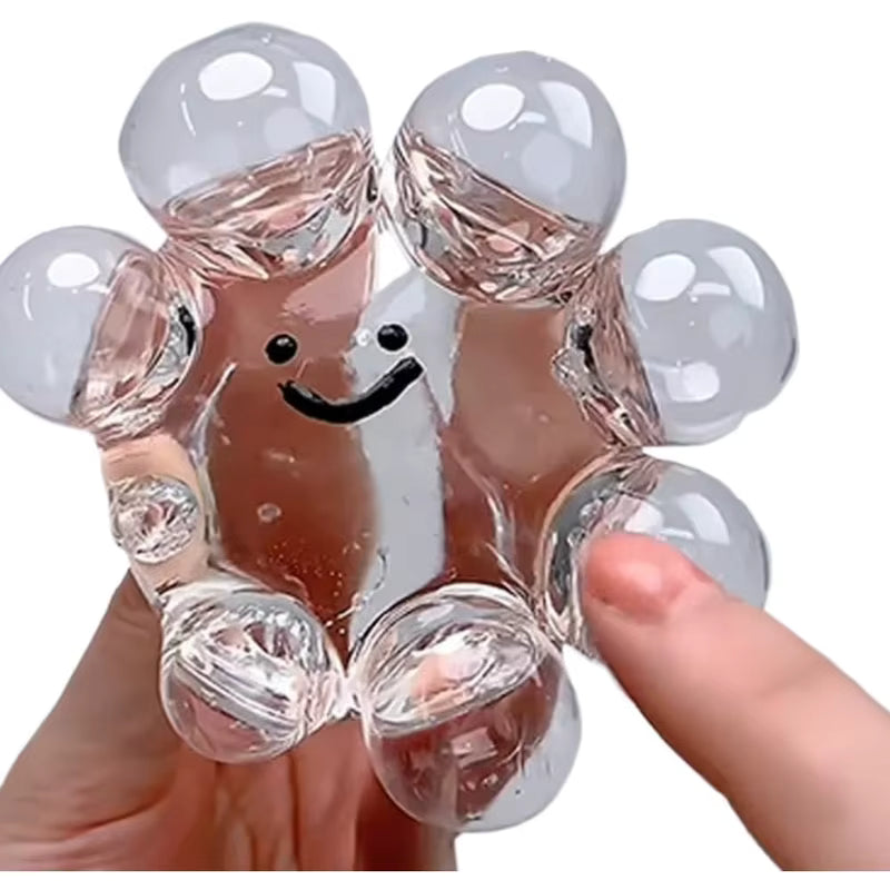 Transparent Jelly Octopus Rabbit Star Squishy Fidget Toy