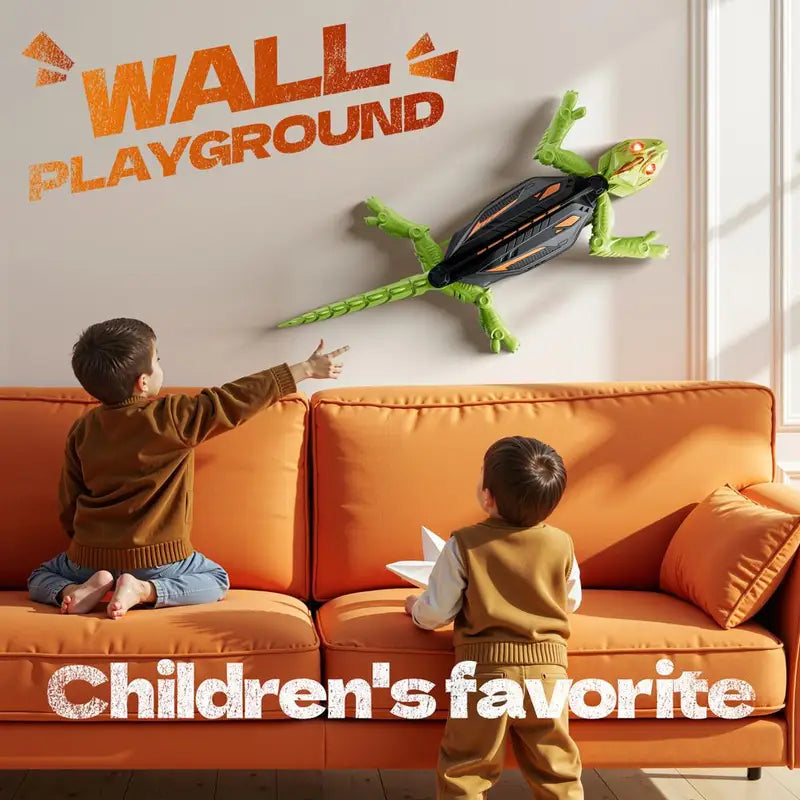 Wall Crawling Remote Control Lizard Toy