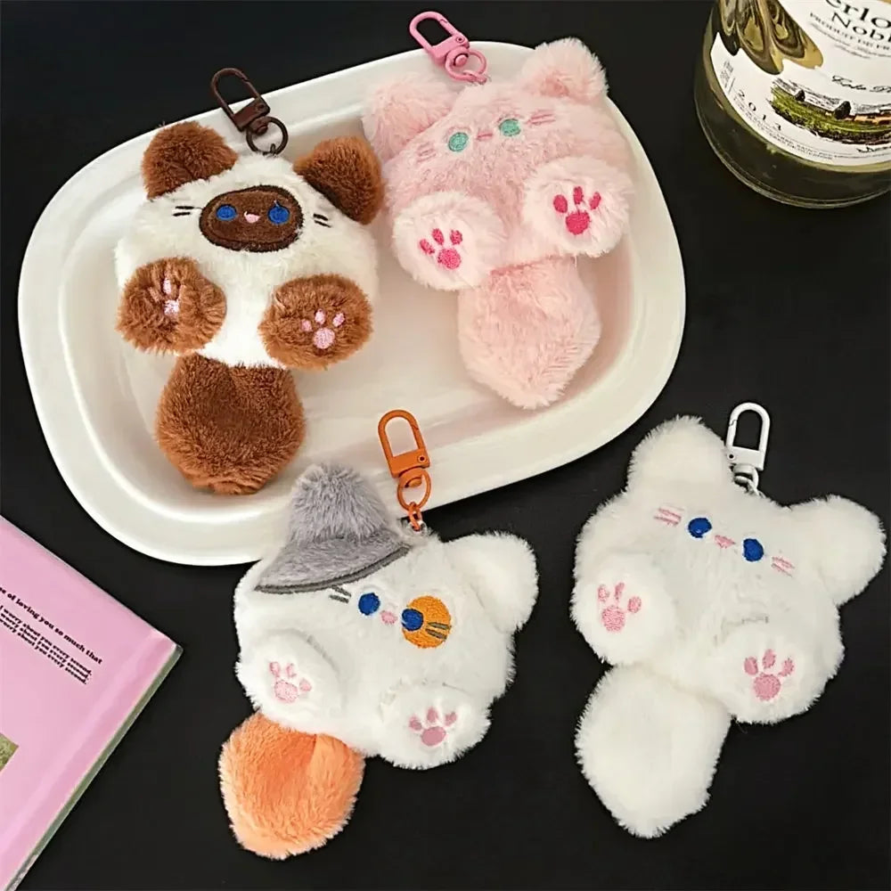 Fluffy Kitten Bag Charm