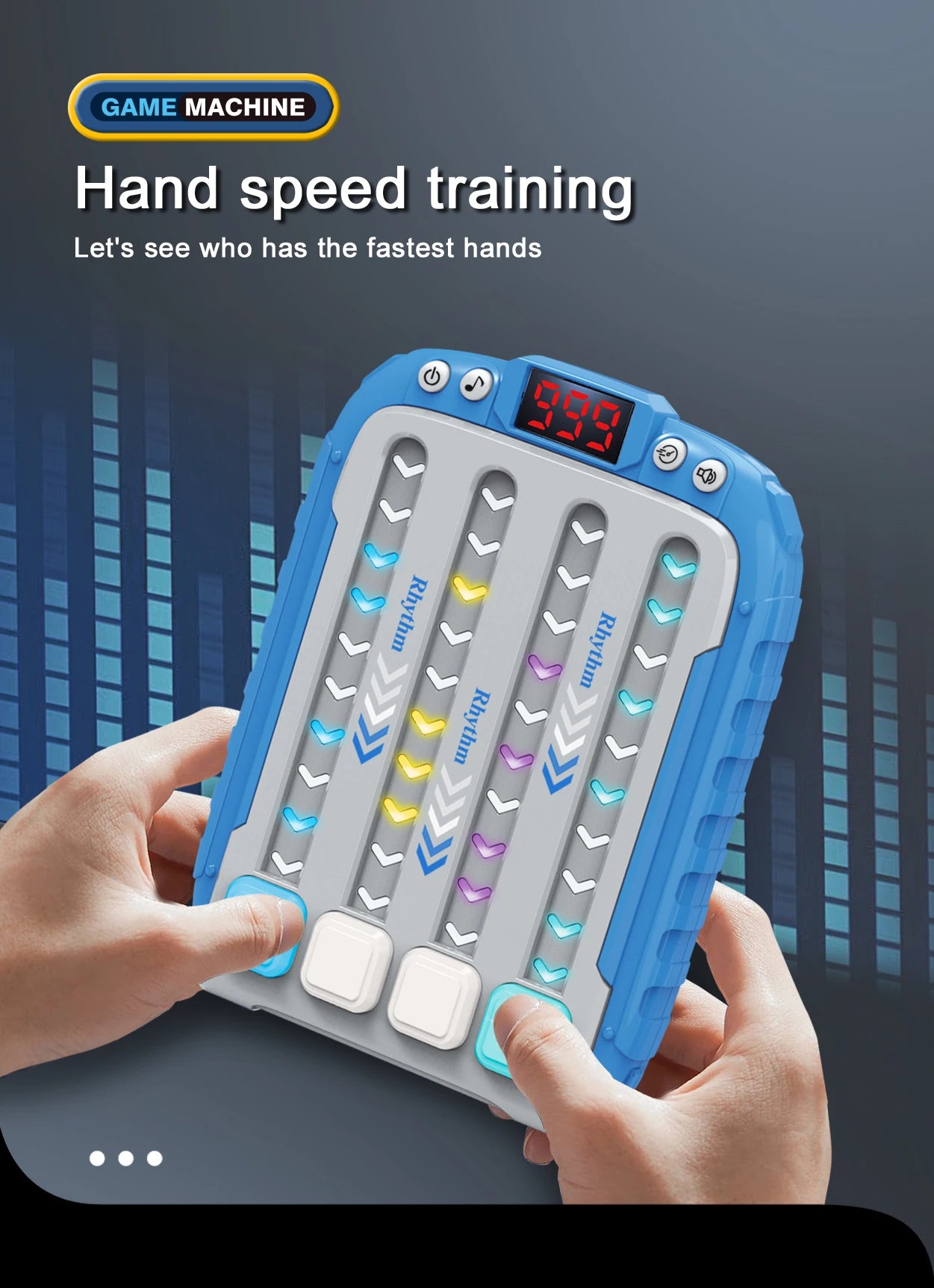 Handheld Rhythm Challenge Game Toy