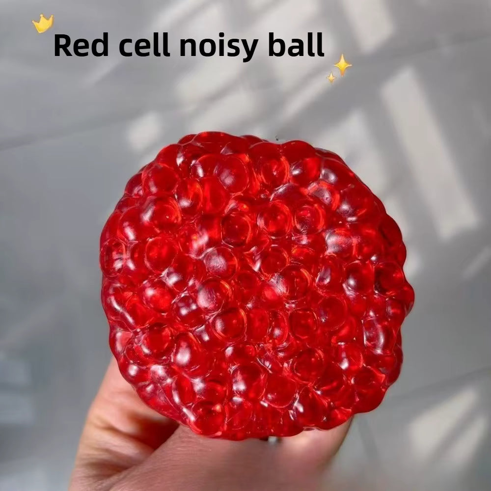 Transparent Bubble Crunch Noise Squishy Toy