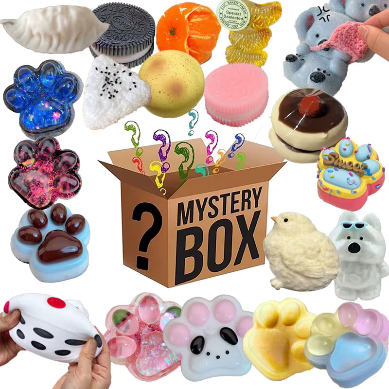 Mixed Style Squishy Toy Mystery Blind Pack
