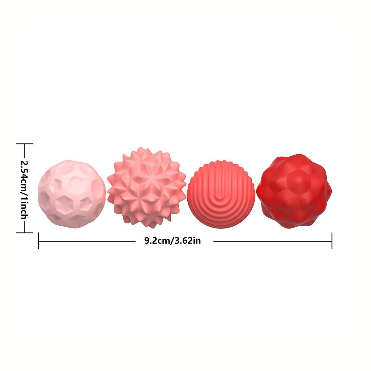 8 In 1 Multi Texture Sensory Massage Fidget Ball Set