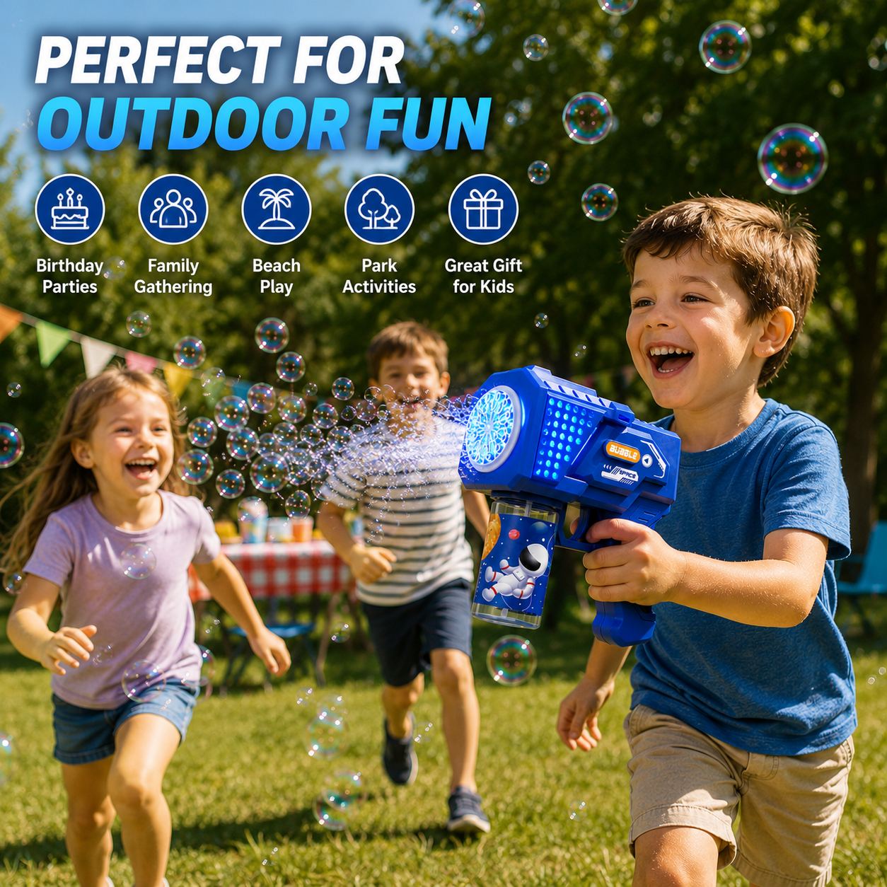 Astronaut Bubble Blaster