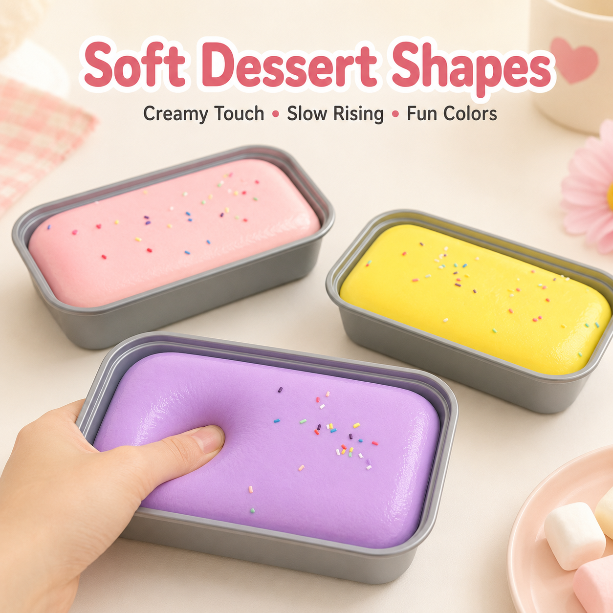 Cute Simulation Squishy Fidget Relief Toy
