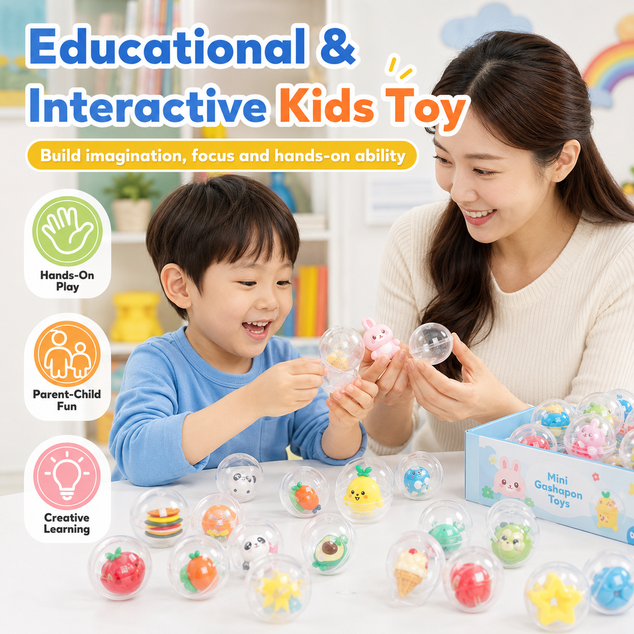 Cute Mini Figure Gashapon Balls
