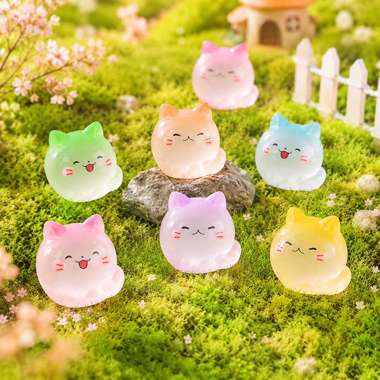 Transparent Animal Squishy Fidget Ornament