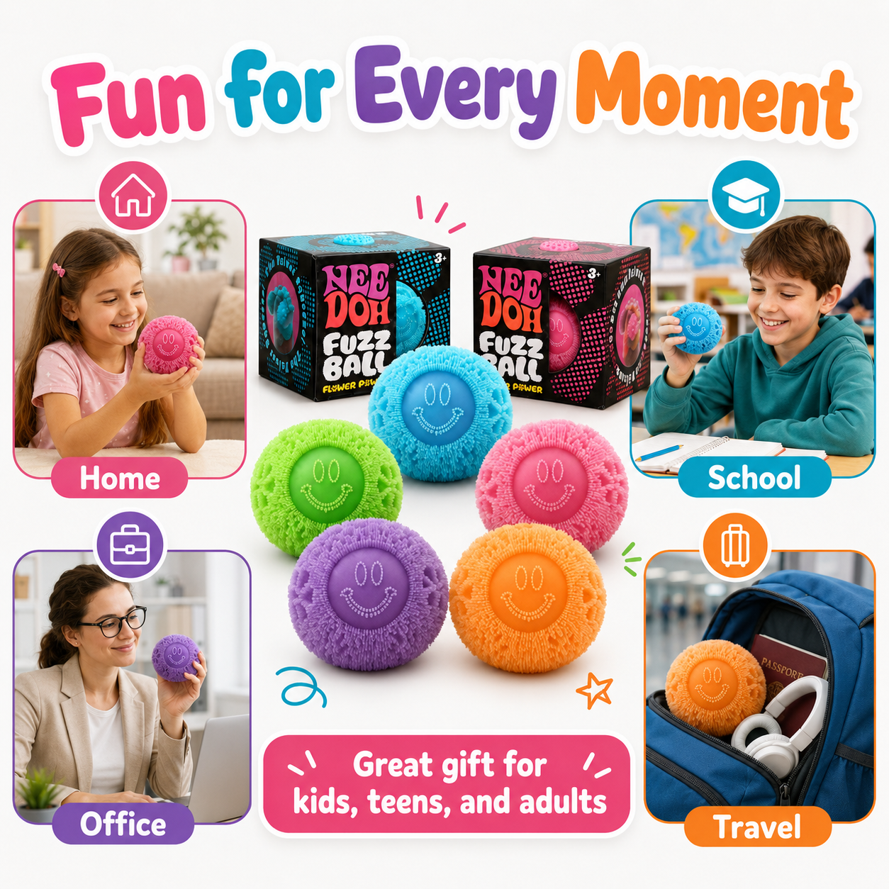 Squeeze Fidget Relief Ball