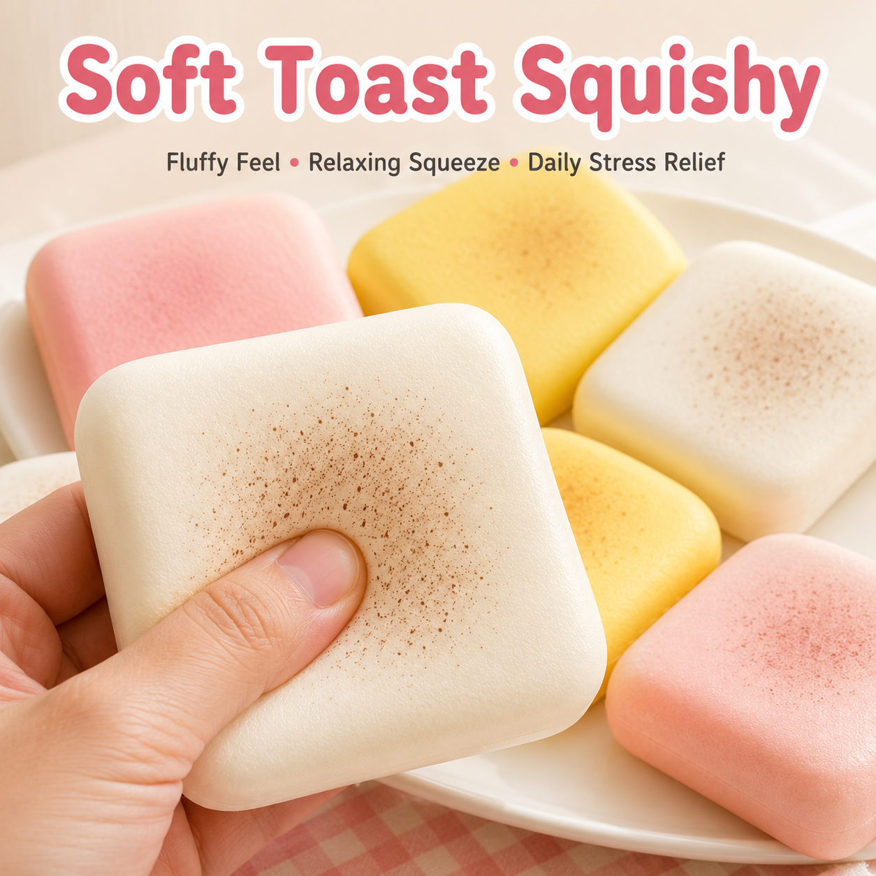 Cute Simulation Squishy Fidget Relief Toy